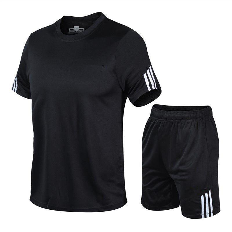 Running Suit Gym Two Piece Quick Drying Clothe